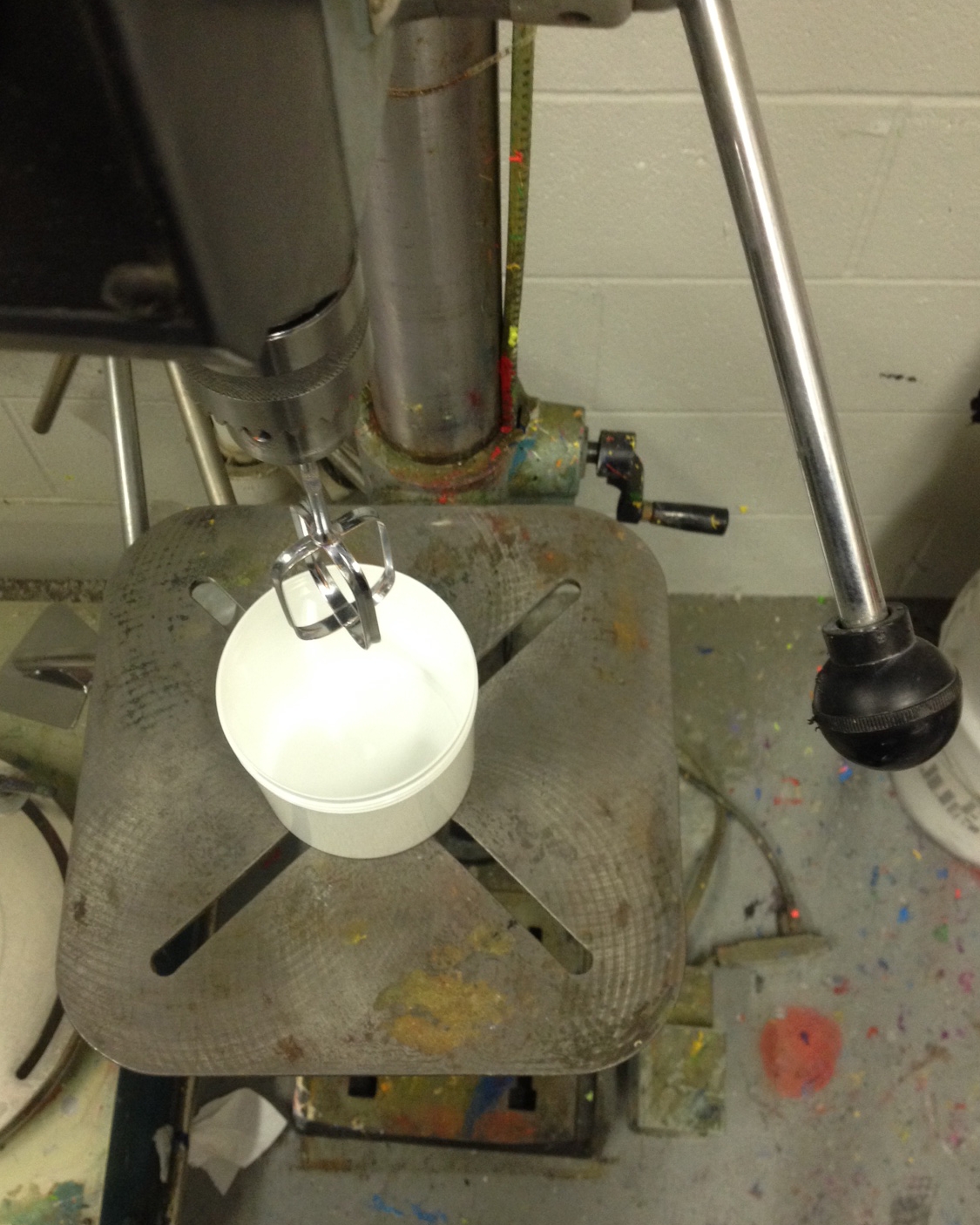 Set up to mix ink inhouse it makes sense Screen printing product