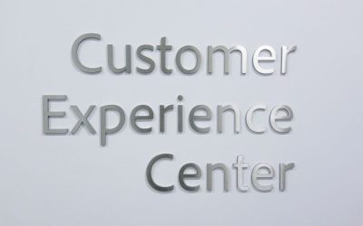 A customer experience center concept